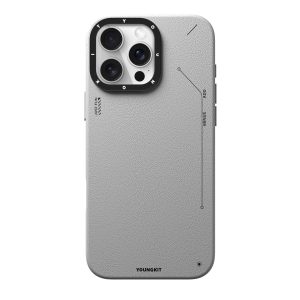 کاور یانگ کیت مدل Simple Matte Leather Case Magsafe