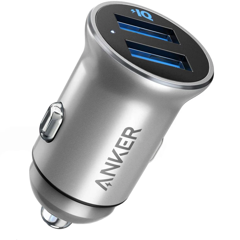 شارژر فندکی 24 وات انکر مدل A2727 Powerdrive2 Alloy